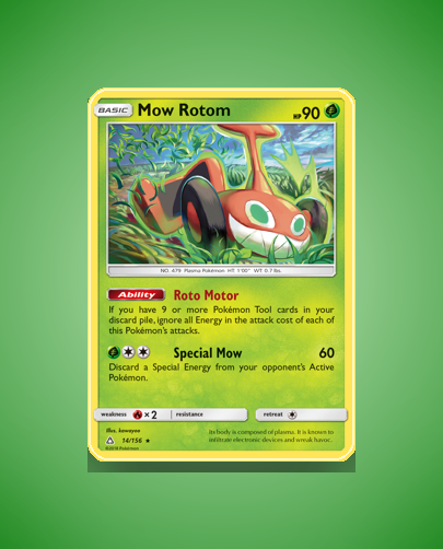 Collector’s Guide: Mow Rotom (Ultra Prism #14)