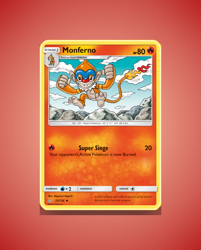 Collector’s Guide: Monferno (Ultra Prism #22)