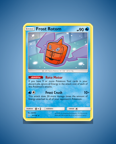 Collector’s Guide: Frost Rotom (Ultra Prism #41)