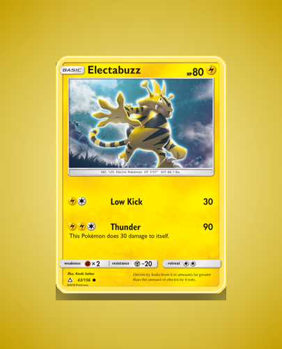 Collector’s Guide: Electabuzz (Ultra Prism #43)