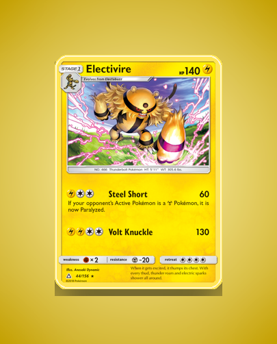 Collector’s Guide: Electivire (Ultra Prism #44)
