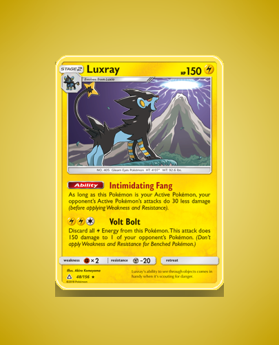 Collector’s Guide: Luxray (Ultra Prism #48)