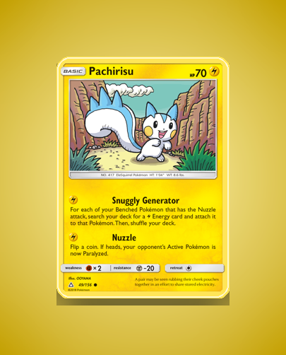 Collector’s Guide: Pachirisu (Ultra Prism #49)