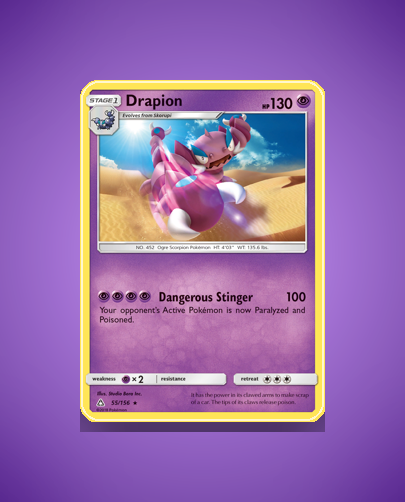 Collector’s Guide: Drapion (Ultra Prism #55)