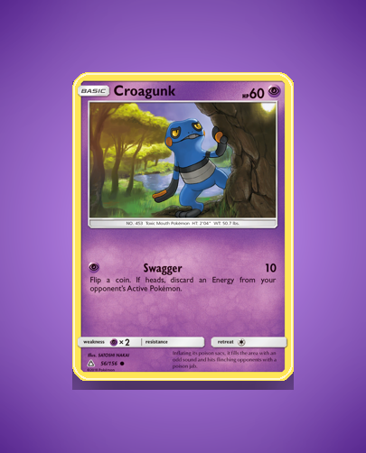 Collector’s Guide: Croagunk (Ultra Prism #56)