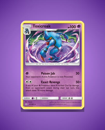 Collector’s Guide: Toxicroak (Ultra Prism #57)