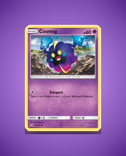Collector’s Guide: Cosmog (Ultra Prism #60)