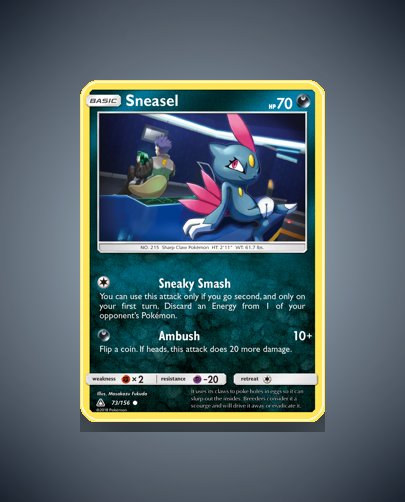 Collector’s Guide: Sneasel (Ultra Prism #73)