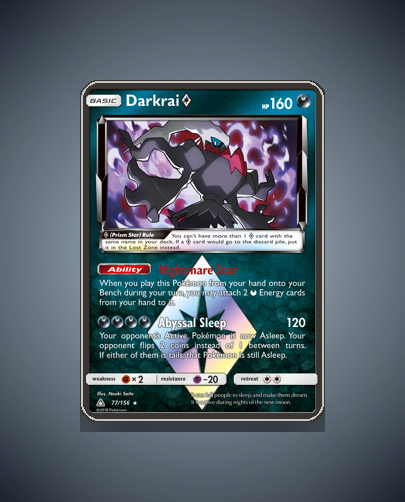 Collector’s Guide: Darkrai ◇ (Ultra Prism #77)