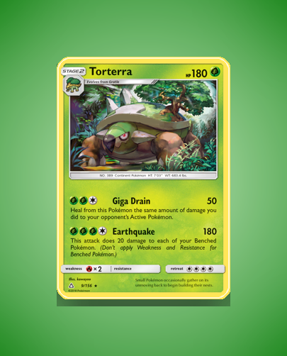 Collector’s Guide: Torterra (Ultra Prism #9)