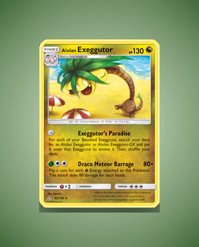 Collector’s Guide: Alolan Exeggutor (Ultra Prism #95)