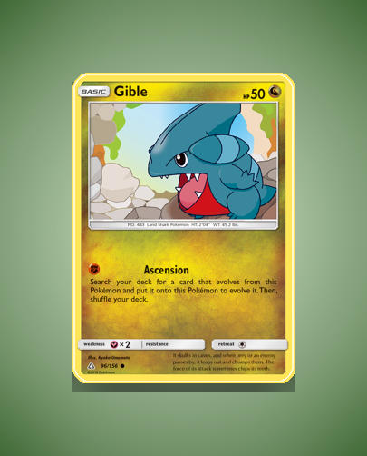 Collector’s Guide: Gible (Ultra Prism #96)