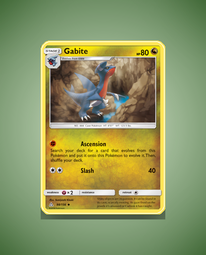 Collector’s Guide: Gabite (Ultra Prism #98)