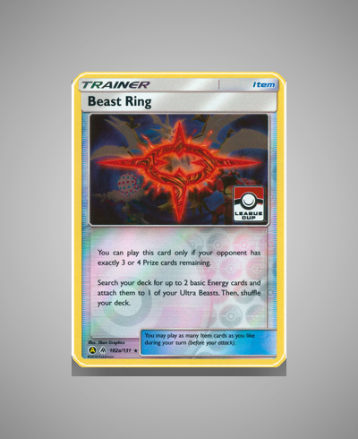 Collector’s Guide: Beast Ring (Forbidden Light #102a)
