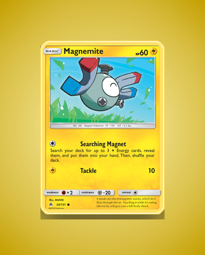 Collector’s Guide: Magnemite (Forbidden Light #34)