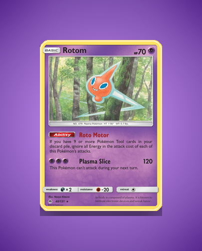 Collector’s Guide: Rotom (Forbidden Light #40)