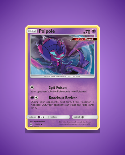 Collector’s Guide: Poipole (Forbidden Light #55)