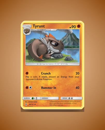 Collector’s Guide: Tyrunt (Forbidden Light #68)