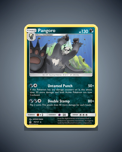 Collector’s Guide: Pangoro (Forbidden Light #78)