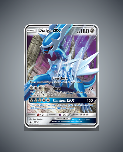 Collector’s Guide: Dialga-GX (Forbidden Light #82)