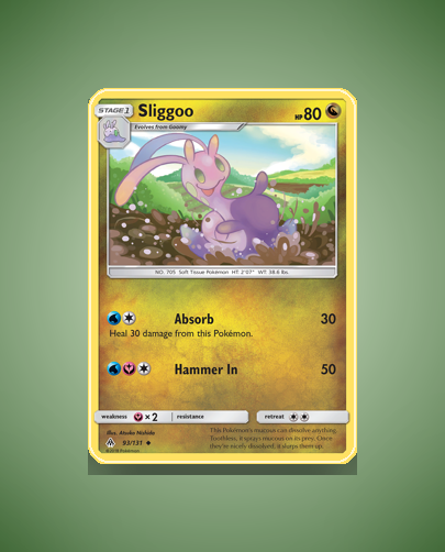 Collector’s Guide: Sliggoo (Forbidden Light #93)