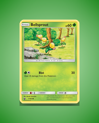 Collector’s Guide: Bellsprout (Celestial Storm #1)