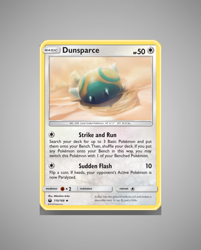 Collector’s Guide: Dunsparce (Celestial Storm #110)