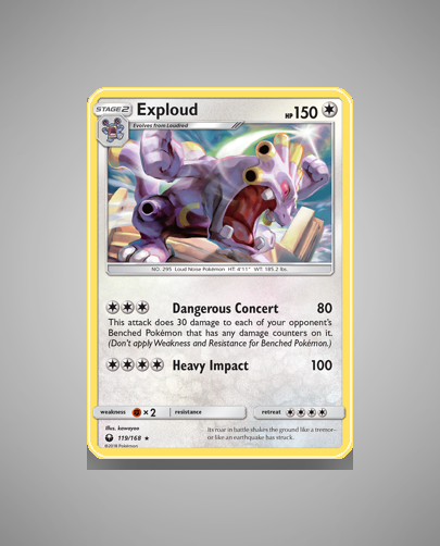 Collector’s Guide: Exploud (Celestial Storm #119)