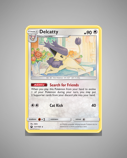 Collector’s Guide: Delcatty (Celestial Storm #121)