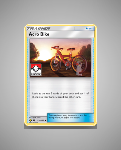 Collector’s Guide: Acro Bike (Celestial Storm #123a)
