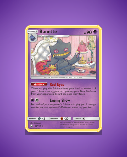 Collector’s Guide: Banette (Celestial Storm #65)