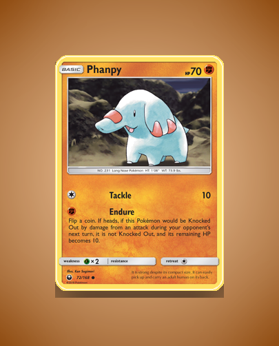 Collector’s Guide: Phanpy (Celestial Storm #72)