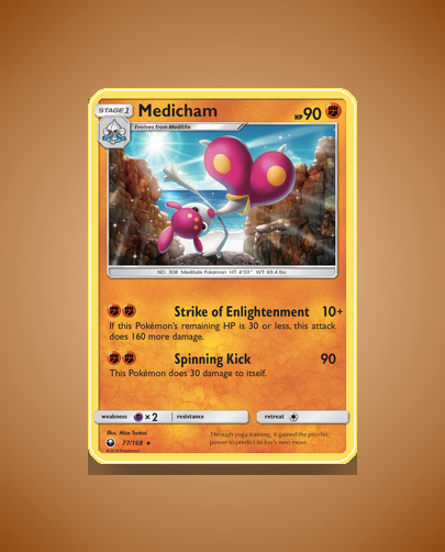Collector’s Guide: Medicham (Celestial Storm #77)