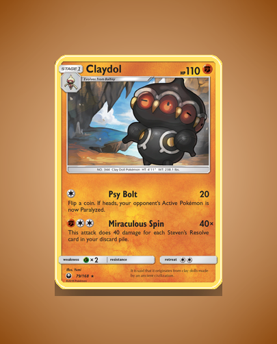 Collector’s Guide: Claydol (Celestial Storm #79)