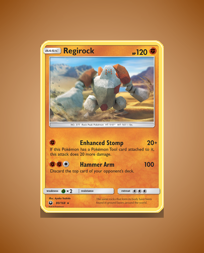 Collector’s Guide: Regirock (Celestial Storm #80)