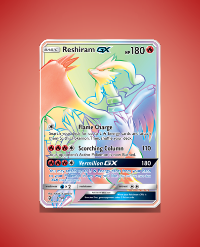Collector’s Guide: Reshiram-GX (Dragon Majesty #71)