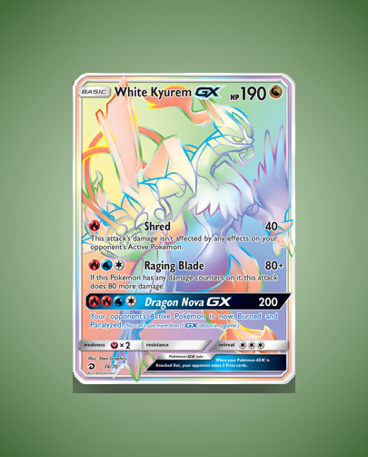 Collector’s Guide: White Kyurem-GX (Dragon Majesty #74)