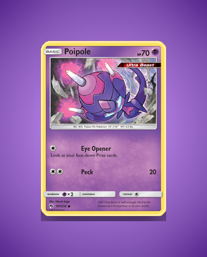 Collector’s Guide: Poipole (Lost Thunder #107)