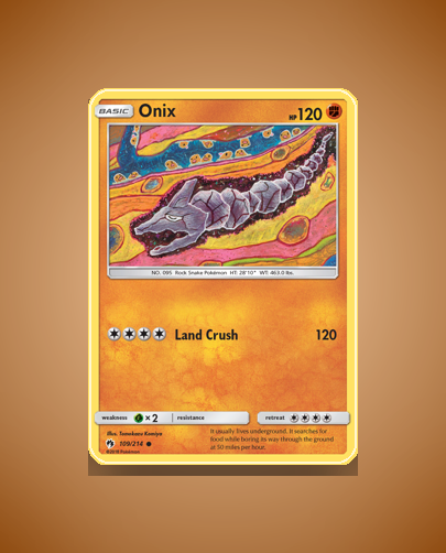 Collector’s Guide: Onix (Lost Thunder #109)