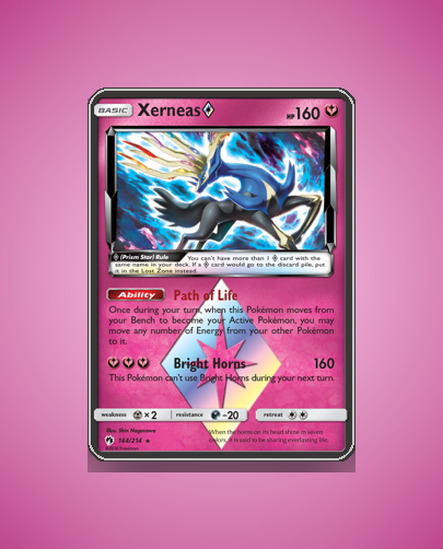 Collector’s Guide: Xerneas ◇ (Lost Thunder #144)