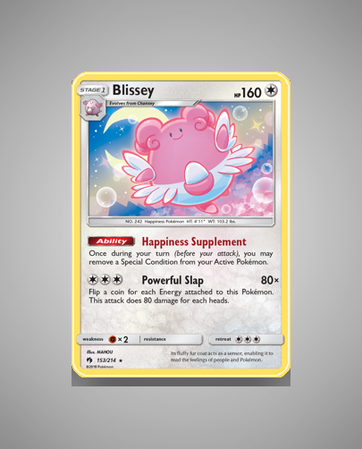 Collector’s Guide: Blissey (Lost Thunder #153)