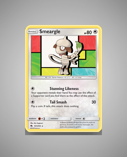 Collector’s Guide: Smeargle (Lost Thunder #157)