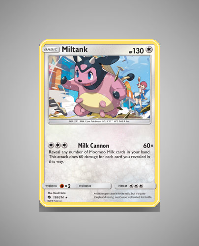 Collector’s Guide: Miltank (Lost Thunder #158)