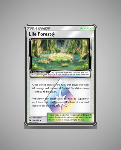 Collector’s Guide: Life Forest ◇ (Lost Thunder #180)