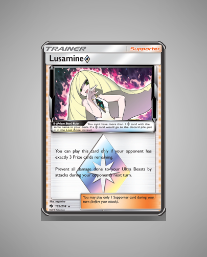 Collector’s Guide: Lusamine ◇ (Lost Thunder #182)