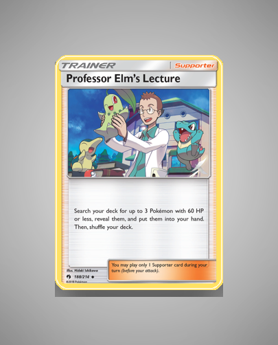 Collector’s Guide: Professor Elm’s Lecture (Lost Thunder #188)