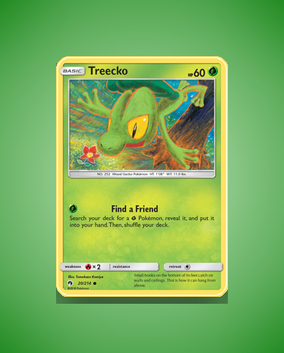 Collector’s Guide: Treecko (Lost Thunder #20)