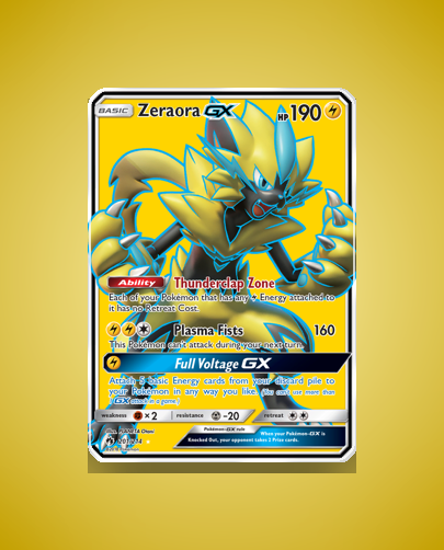 Collector’s Guide: Zeraora-GX (Lost Thunder #201)