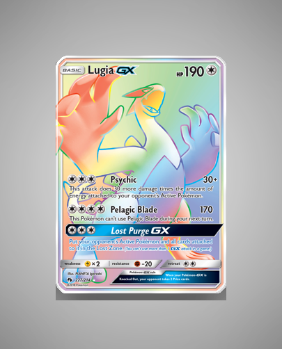 Collector’s Guide: Lugia-GX (Lost Thunder #227)