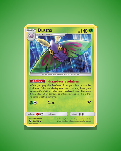 Collector’s Guide: Dustox (Lost Thunder #28)